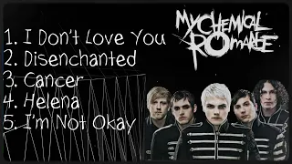 my chemical romance best song collection top song 2024 mcr songs