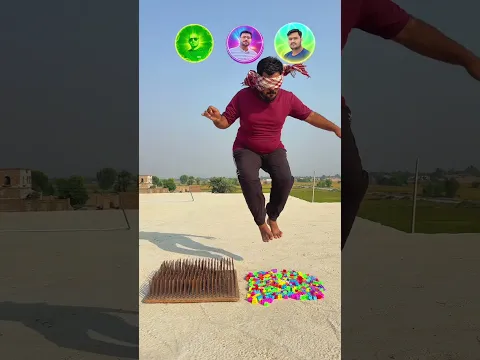 Jumping On Nails Barefoot