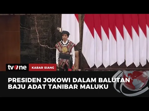 Pakai Baju Adat Tanimbar dari Maluku Jokowi jadi Sorotan