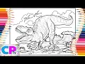 Tyrannosaurus Rex Coloring of - Sky High pt II NCS Release