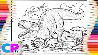 Tyrannosaurus Rex Coloring of - Sky High pt II NCS Release