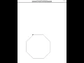 Python Turtle - Draw an octagon