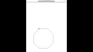 Python Turtle - Draw an octagon