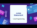 Jump Statements in Java Java Programming in Bangla