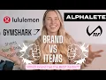 Brands vs Items which has the BEST ones Gymshark Alphalete TLF Lululemon