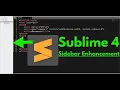 how to sublime text 4 sidebar enhancement install New update