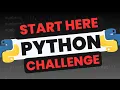 Python - Noob Level Coding Challenge