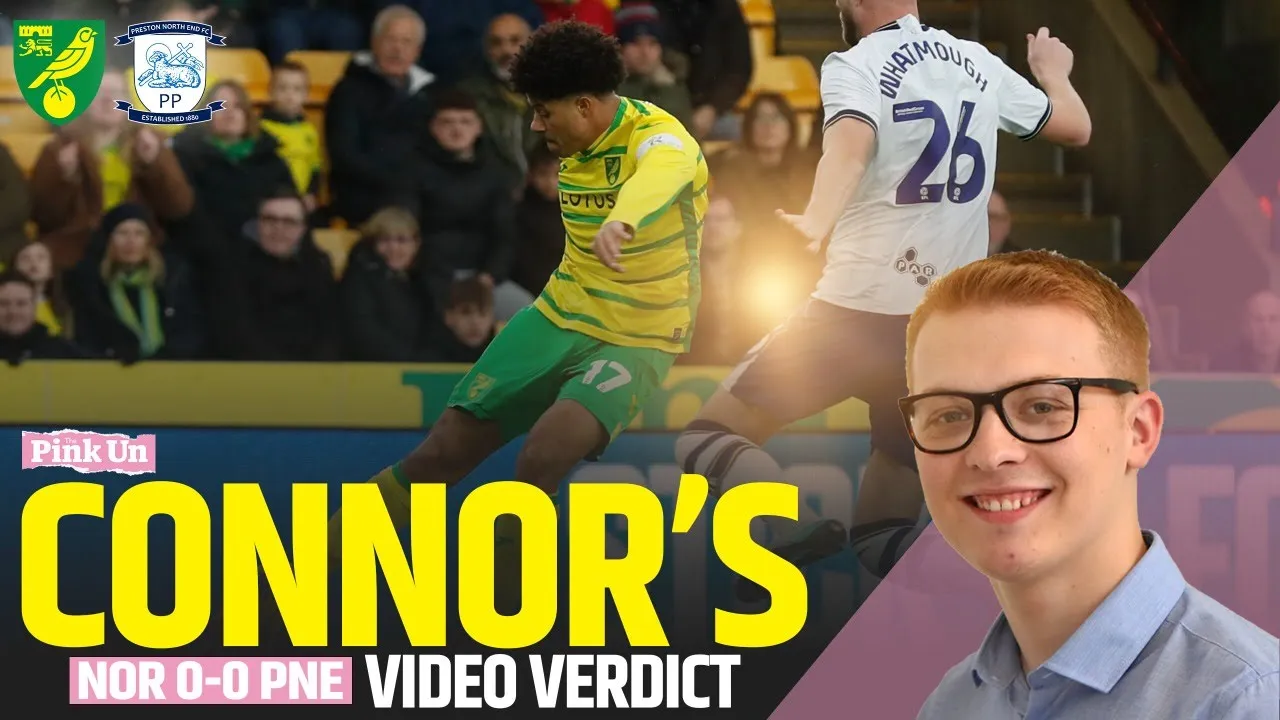 Opportunity missed | Connor's Verdict: Norwich City 0-0 ...
