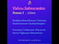 Download Lagu Vishnu Sahasranam (Stanza 1) made easy by Sunitaa (Divine Chants) - Listen