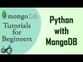 MongoDB Tutorial 62 Python with MongodB