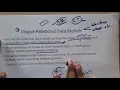 1 1 Object relational database model and complex data types
