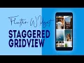 Making staggered gridview with Flutter Widget