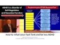 This is how you treat AD based off science Dr Russell Barkley part of 2012 Burnett Lecture