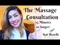 How to Conduct a Detailed Pre Massage Consultation For Remedial Sports or Massage Therapists