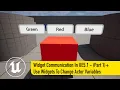 Widget Communication In Unreal Engine 5 1 - Part 1 Using UMG To Modify An Actor