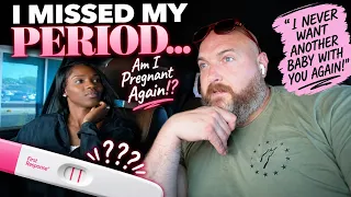 I MISSED MY PERIOD… MY HUSBAND DOESN’T WANT ANOTHER BABY WITH ME!? 😳