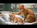 Download Lagu Ginger Gets a Tummy Ache from Too Much Ice Cream – Mama Cat Makes Healing Miso Soup🍲🐾