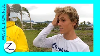 KITE FAIL: I went kiteboarding in a cyclone and almost DIED (Teen Yacht Tuesday)