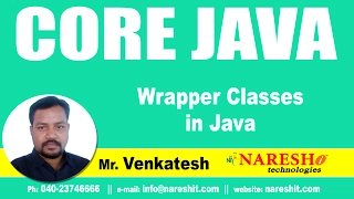 Wrapper Classes in Java Core Java Tutorial