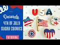 Download Lagu How to decorate 4th of July sugar cookies #4thofjulysugarcookies #sugarcookies #4thofjuly