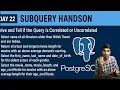 Day 22 PostgreSQL Day 22 Subquery Hands-on Practice SQL for Analytics Bhojpuri