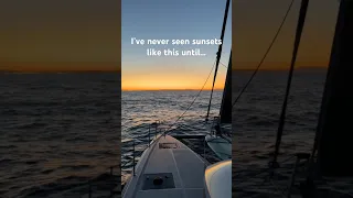 Our favourite time of the day 💙 #sailing #sailinglife #catamaranlife