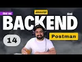 How to use Postman for backend