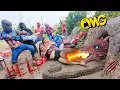 Download Lagu The mutant Spider-Man team and King Kong use chainsaws to destroy the ferocious fire dragon