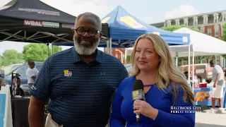 Dr Tim Tooten Stuff The Bus school supply drive for Baltimore City Public Schools