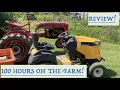 Cub Cadet XT1 GT54 100 HOURS ON THE FARM Review
