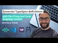 Generate TypeSpec definitions with Dev Proxy and local language models