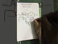 Northeast state capitals boundaries touching with neighbours state and country