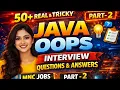 50 Real Tricky Java OOPS Interview Questions Answers MNC Level Part-2 Explained in Tamil
