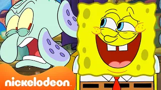 شفيق منزعج لمدة 45 دقيقة متواصلة 🤭 | سبونج بوب | سبونج بوب | Nickelodeon Arabia