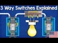3 Way Switches Explained - How to wire 3 way light switch