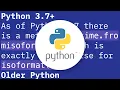 How to convert Python s isoformat string back into datetime object