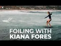 Lagu Hawaii Foil Sessions with Kiana Fores