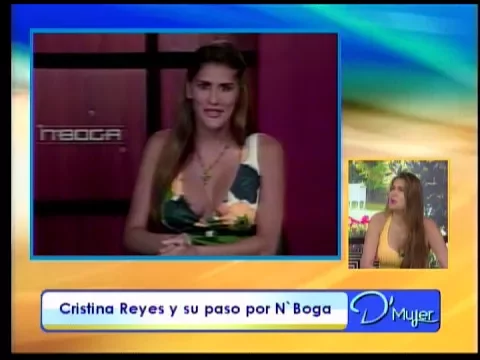 Nos visita Cristina Reyes