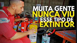 3 Extintores de Incêndio NÃO TÃO COMUNS