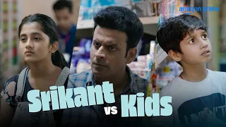 the family man vs kids manoj bajpayee ashlesha thakur vedant sinha prime video india