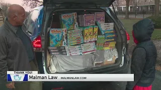 Malman Law at WGN Toy Drive 2021