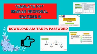 Download Cara Membuat PPT Power Point untuk Seminar Proposal Skripsi Tinggal Download Tanpa Password MP3