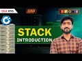 Lecture 96 Stack in Data Structure Explained with C Array Linked List STL Stack DSA