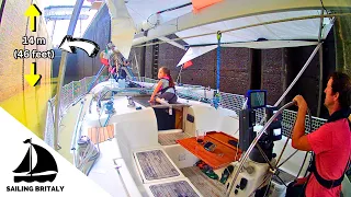 The Locks in Brussels Take No Prisoners! ⛵ (Belgium to the Med via the Inland Waterways – Part 7)