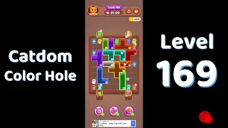 Catdom Color Hole Level 169 Screenshot