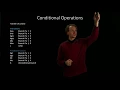 5 Conditional Operations