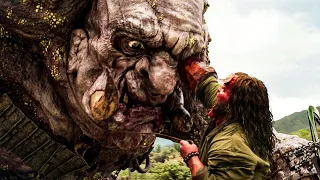hellboy vs giants fight scene hellboy 2019 movie clip