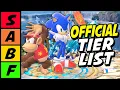 THE FIRST SMASH ULTIMATE TIER LIST