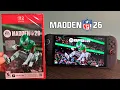 Madden 26 Unboxing and Gameplay Nintendo Switch 2