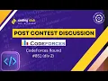 Codeforces Round Div 2 Discussion A B C
